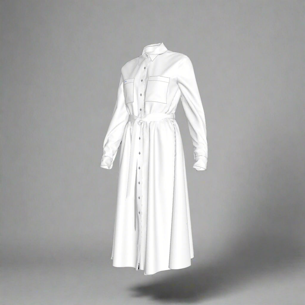 The Resort Belted Shirt Dress